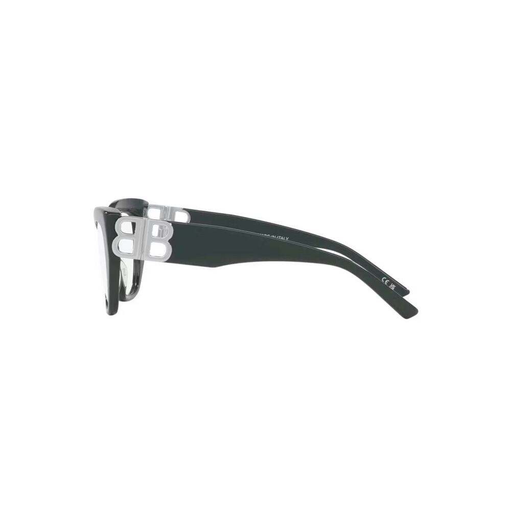 NEW!!! Balenciaga BB0312O 005 Gray Cat-Eye Glasses with Silver BB Logo Authentic - Picture 4 of 11